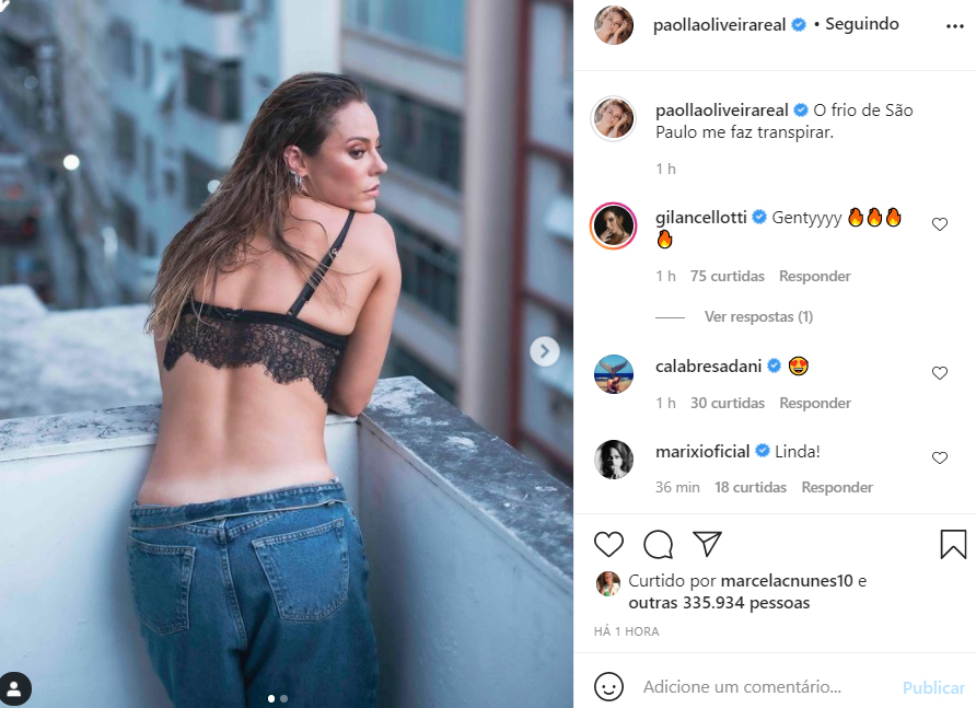 Paolla Oliveira Exibe Marquinha Do Biqu Ni Em Foto Deslumbrante