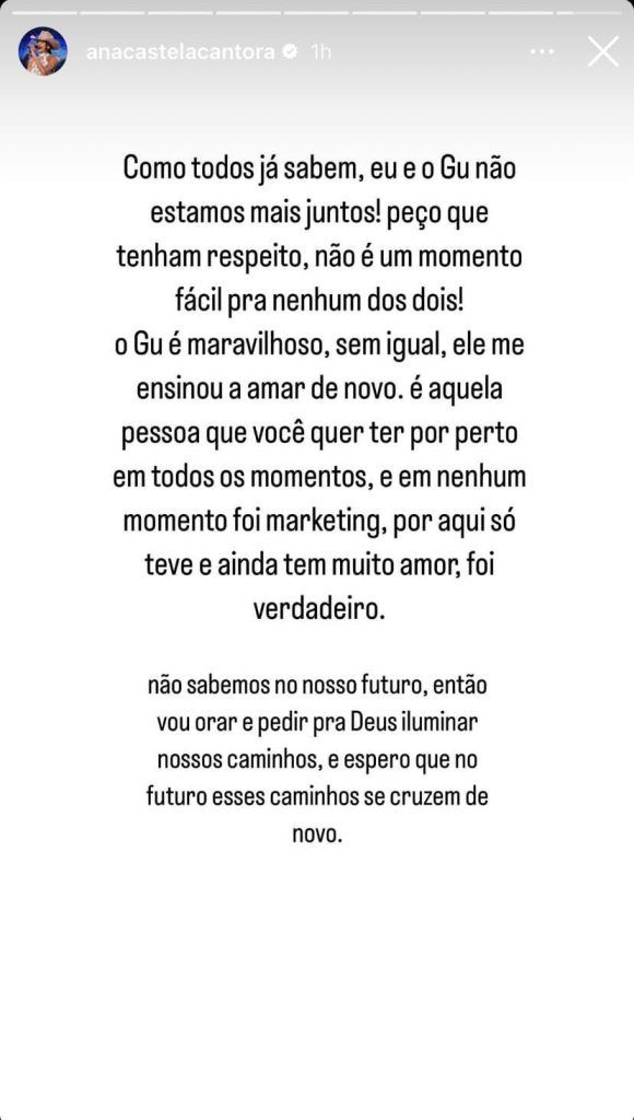 Ana Castela Quebra O Sil Ncio E Desabafa Sobre Fim Do Namoro