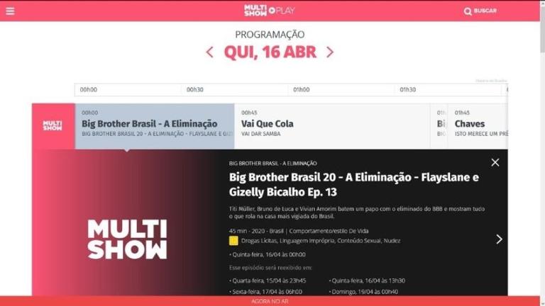 BBB20: Plataforma da Globo vaza eliminação de Gizelly antes do programa