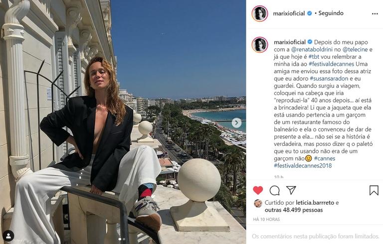 Mariana Ximenes surge em clique ousado sem sutiã 