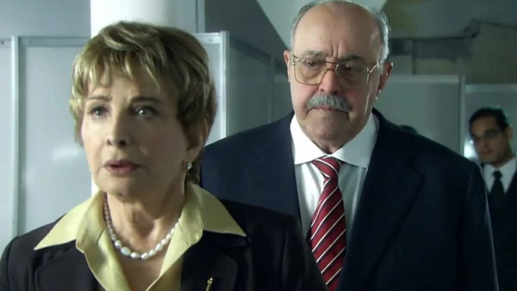 Irene e Gonçalo em 'A Favorita' (Reprodução/TV Globo)