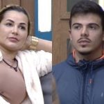 Deolane Bezerra e Thomaz Costa em 'A Fazenda 14' (Reprodução/PlayPlus)