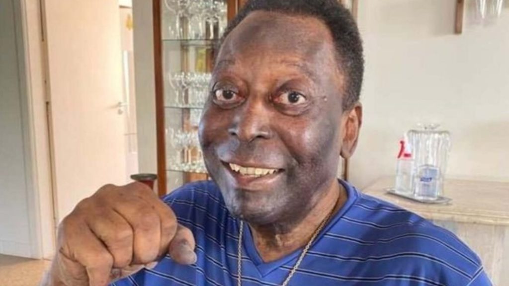 Pelé. Reprodução/Instagram