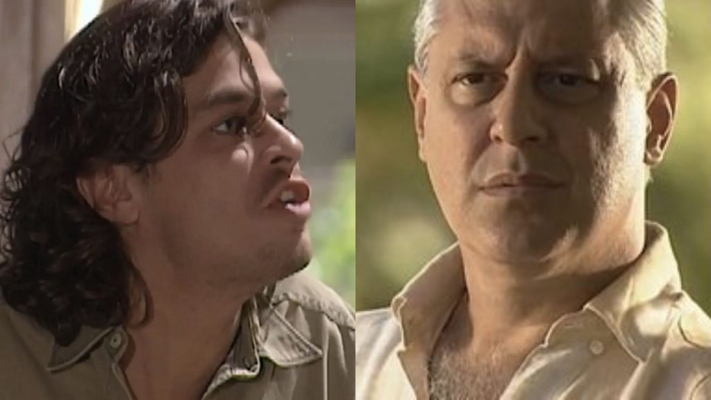 Marcos e Bruno em 'O Rei do Gado' (Reprodução/TV Globo)