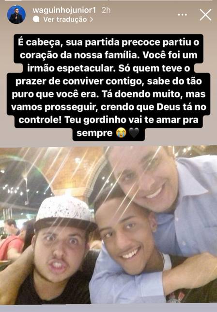 Irmão mais velho de Lucas Felipe desabafa nas redes sociais após morte do jovem 