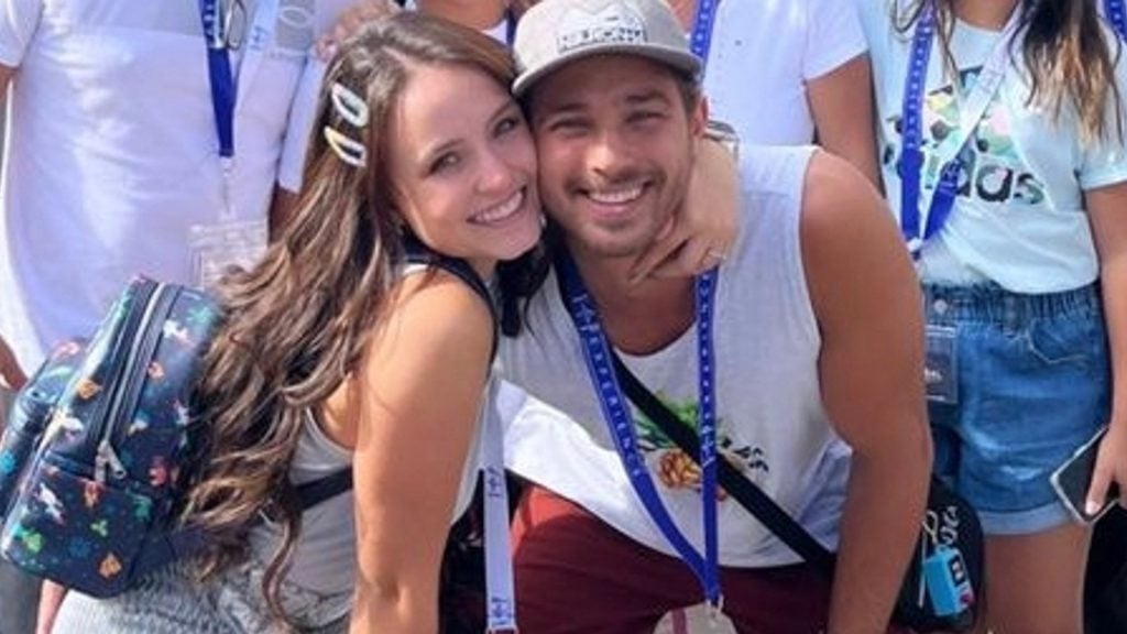 Larissa Manoela e André Luiz. (Reprodução/Instagram)