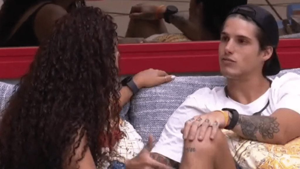 Paula e Gabriel no 'BBB 23'