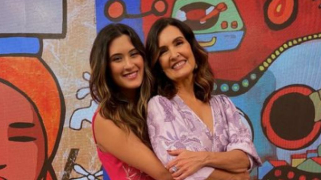 Filha de Fatima Bernardes Reprodução/TV Globo