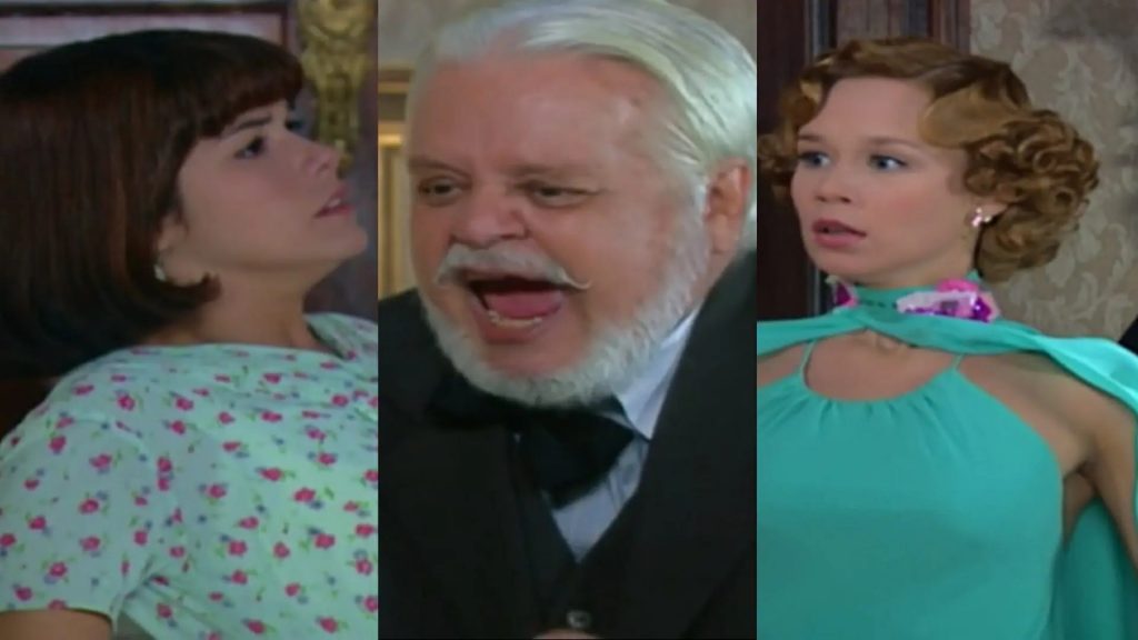 Celina, Klaus e Ana Francisca (Reprodução/Globo)