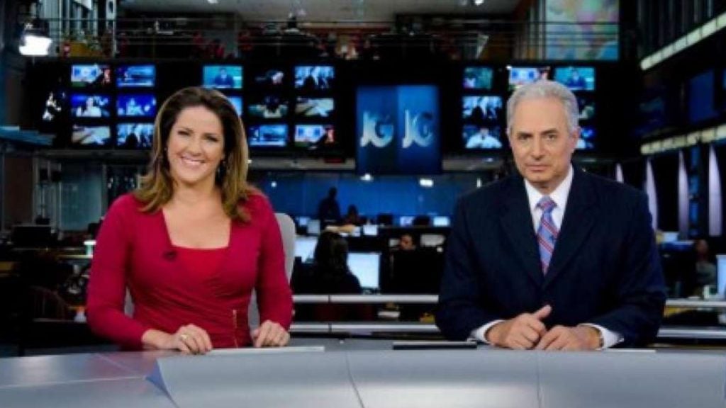 Christiane Pelajo comentou relação com William Waack (foto: Reprodução/Globo)