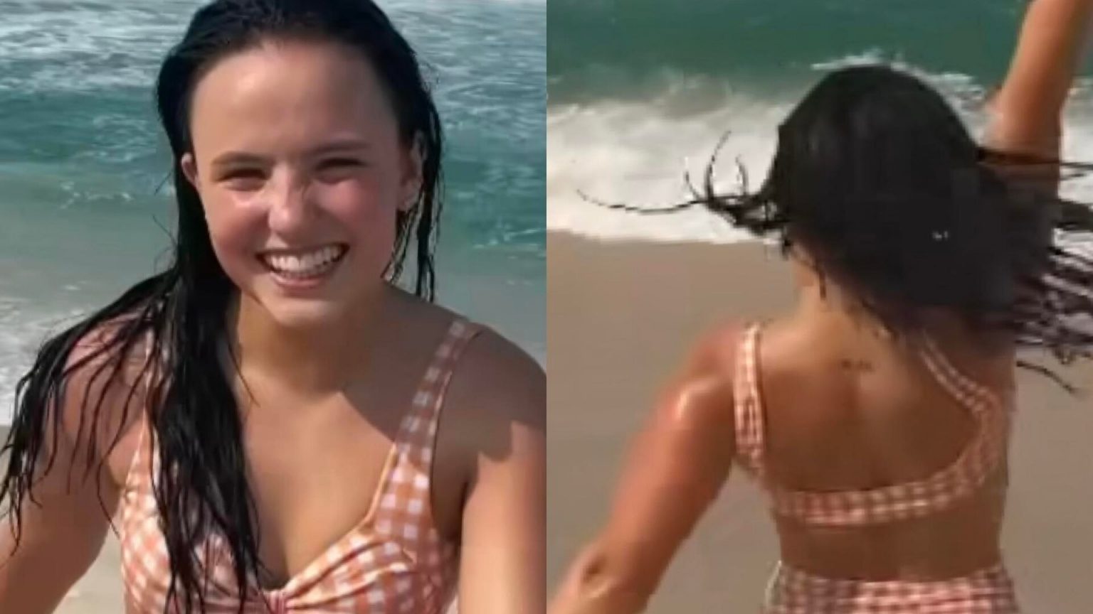 Larissa Manoela Ostenta Corpaço Na Praia E Agita A Web Perfeita 7497