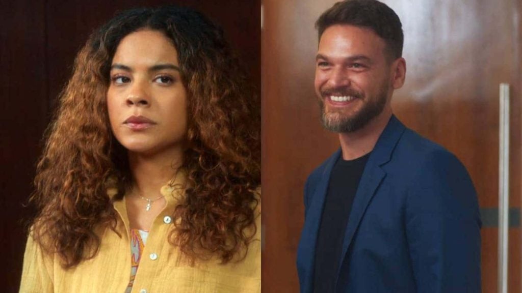 Jenifer e Theo na novela 'Vai na Fe' (Reprodução/TV GLOBO)