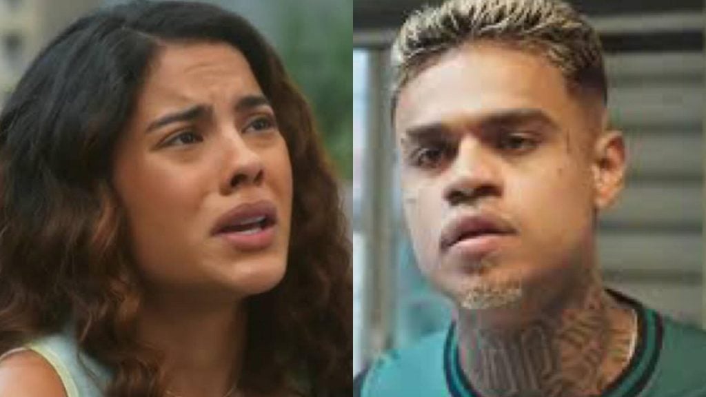 Jenifer (Bella Campos) e Hugo (MC Cabelinho) em 'Vai na Fé'