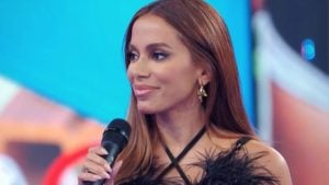 Anitta no 'Domingão' - Reprodução/TV Globo