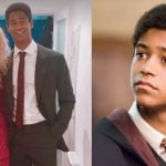 Alfred Enoch e noiva Mona Godfrey (Reprodução)