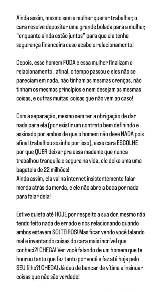 Story de Maira Cardi. Reprodução/Instagram