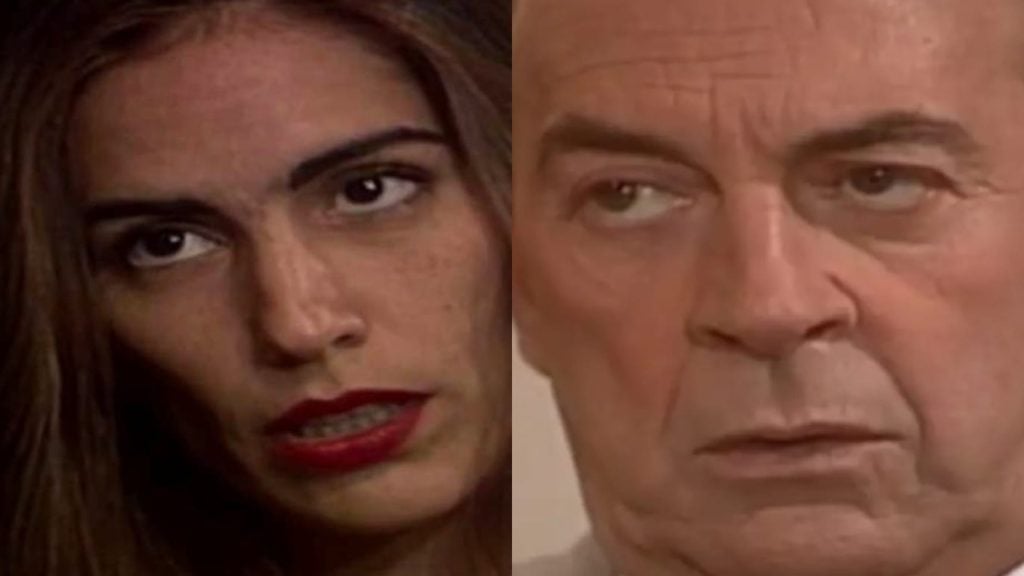 Raquel e Virgílio (Reprodução/Globo)