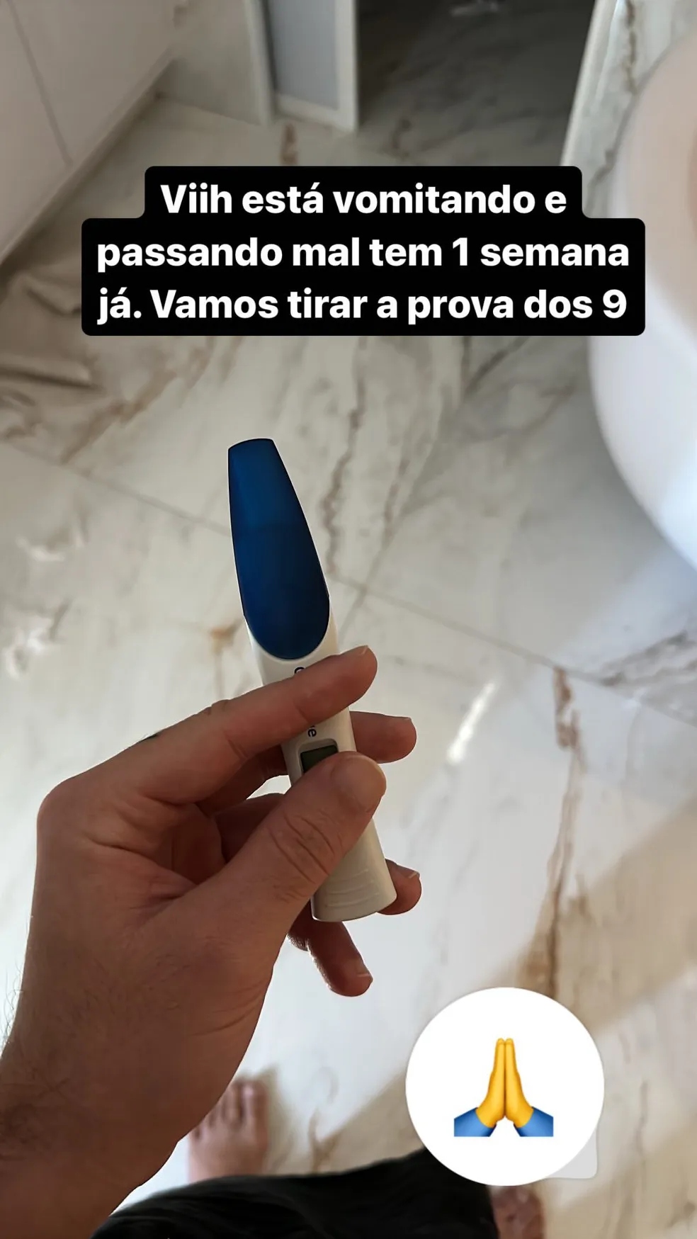 Viih Tube faz teste de gravidez (Reprodução/Instagram)