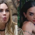 Rachel Sheherazade e Kamila Simioni em 'A Fazenda 15'