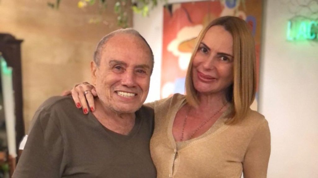 Stênio Garcia e a esposa, Marilene Saade