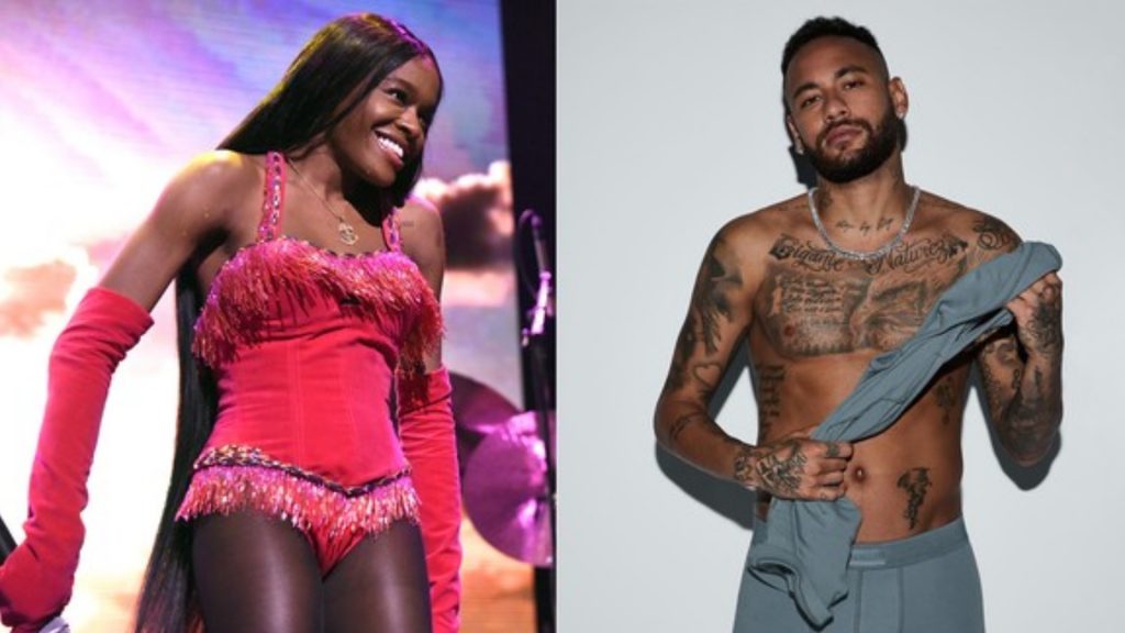 Azealia Banks e Neymar (Reprodução/Instagram)