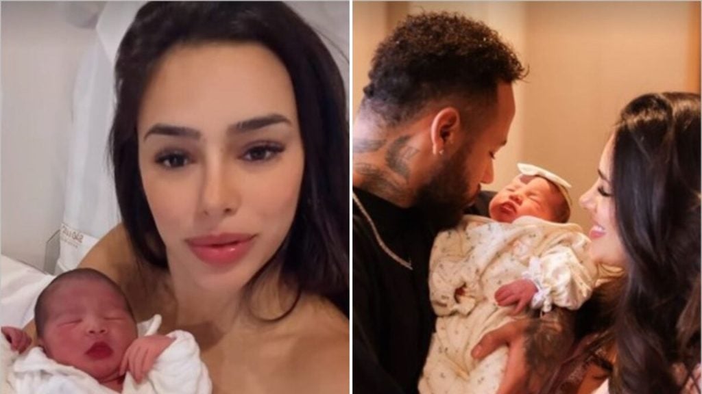 Bruna Biancardi, Mavie e Neymar - Reprodução/Instagram