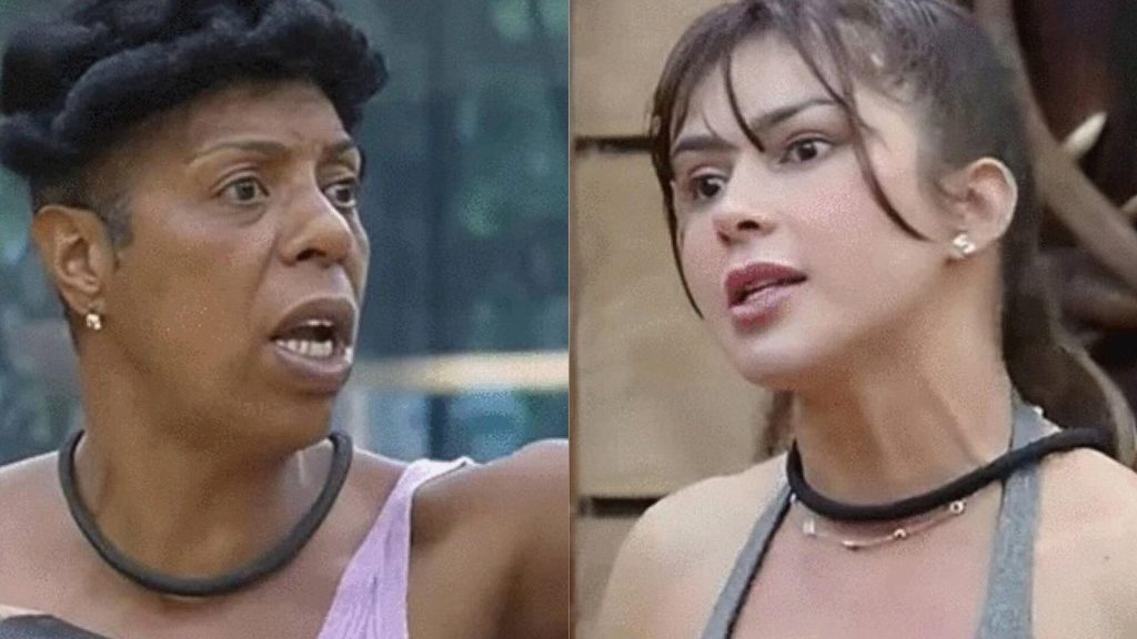 Márcia Fu e Nadja em 'A Fazenda 15'