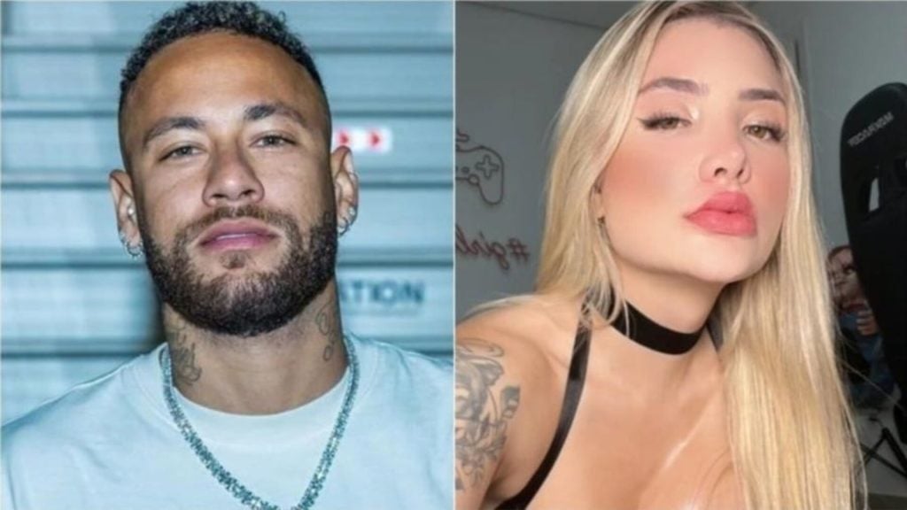 Neymar e Aline Farias