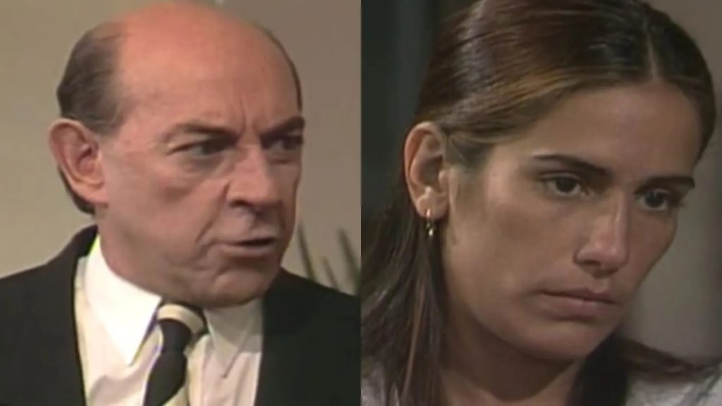 Virgílio e Ruth (Reprodução/Globo)