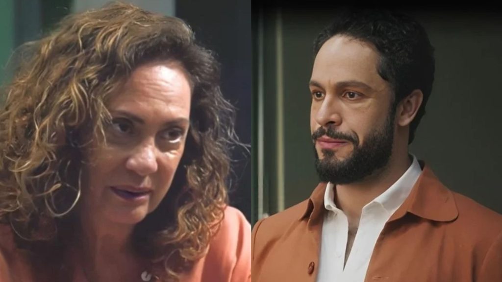 Agatha e Luigi em 'Terra e Paixão'. Reprodução/TV Globo