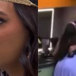 Alane desmaia durante conversa com Nizam no 'BBB 24'