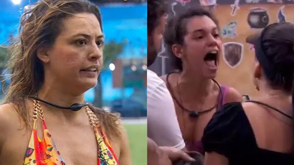 Beatriz, Alane e Fermanda no 'BBB 24'