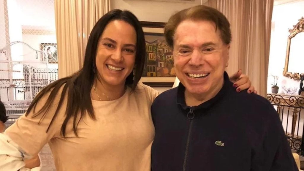 Silvia Abravanel e Silvio Santos