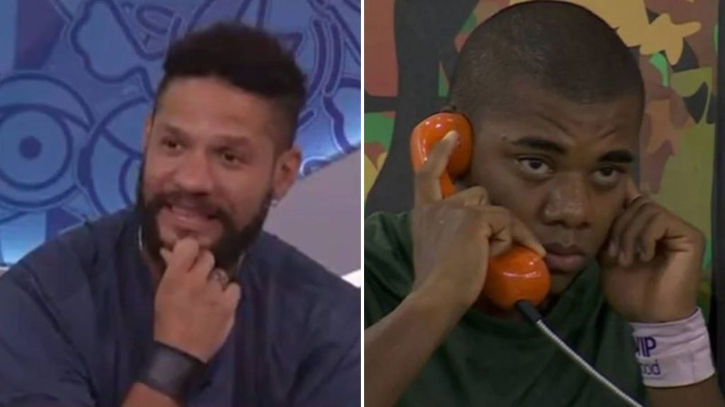 Juninho e Davi no 'BBB 24' - Reprodução/Globo