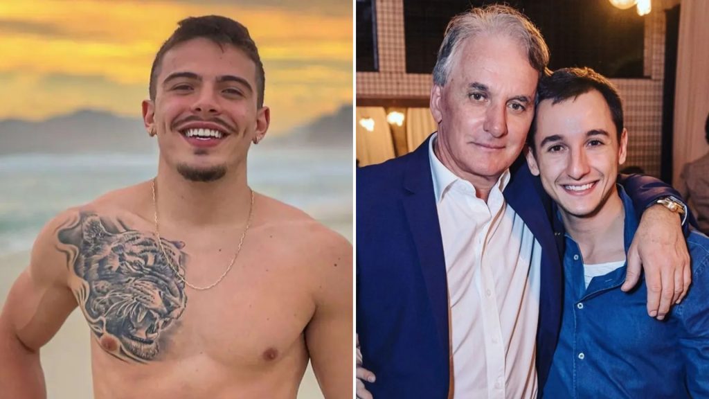 Thomaz Costa, Luiz Otávio Mesquita e Otávio Mesquita – Reprodução/Instagram