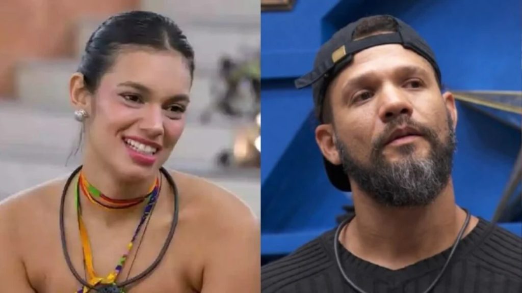 Alane e Juninho no 'BBB 24'