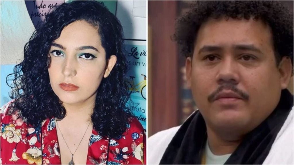 Camila Moura e Lucas Henrique - Reprodução/Instagram/Globo