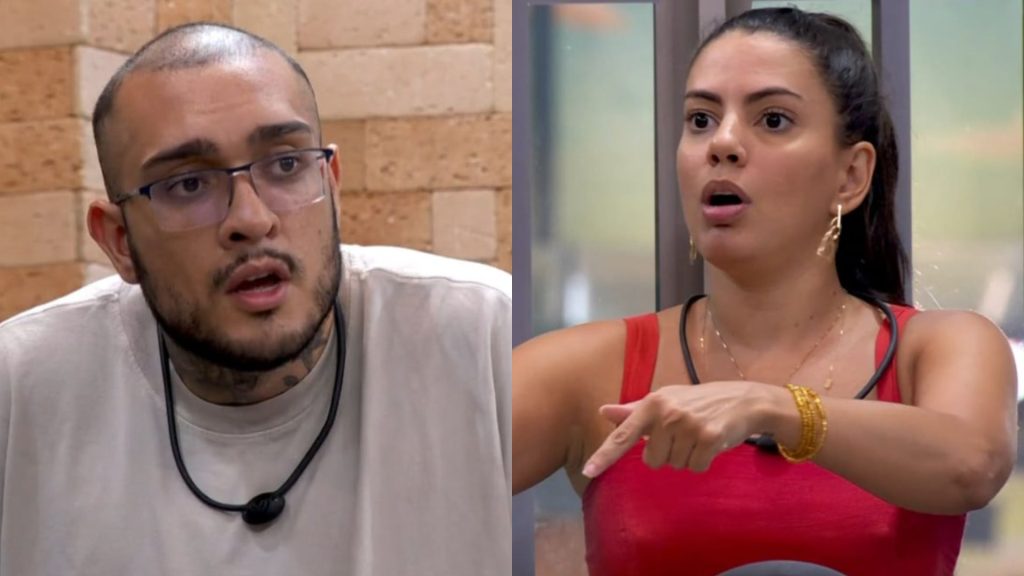 Bin e Fernanda no 'BBB 24' -Reprodução/Globoplay