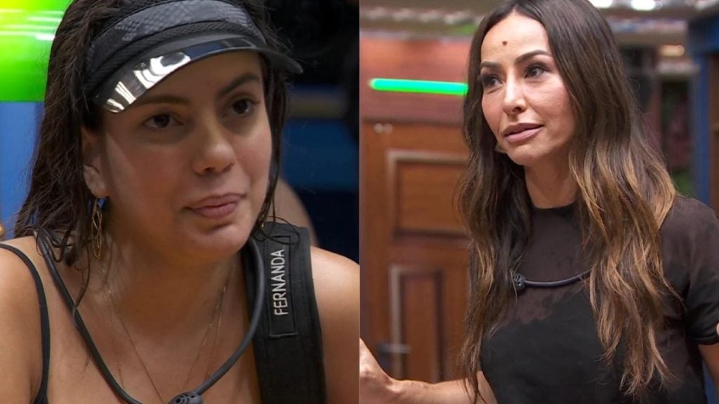 Fernanda e Sabrina Sato no 'BBB 24'