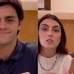 Felipe Simas e a esposa - Reprodução/Instagram