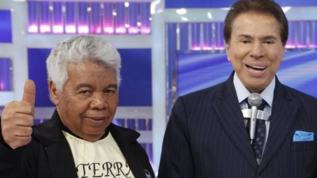 Roque e Silvio Santos (Reprodução/Divulgação)