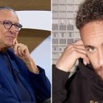 Galvão Bueno e Neymar Jr - Reprodução/TV Cultura/Instagram