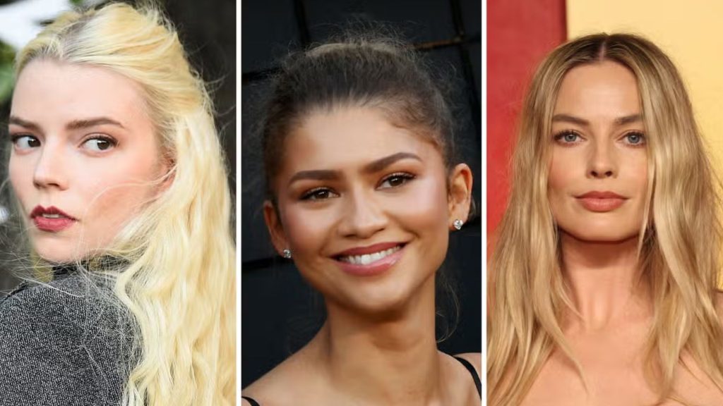 Anya Taylor-Joy, Zendaya e Margot Robbie - Reprodução/Instagram