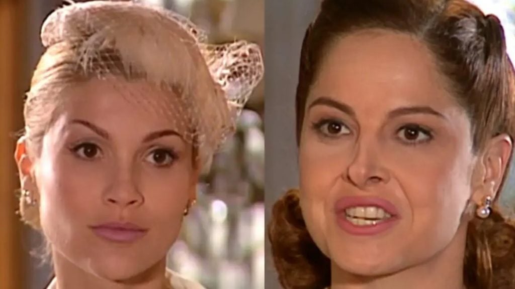 Cristina e Olívia (Reprodução/Globo)