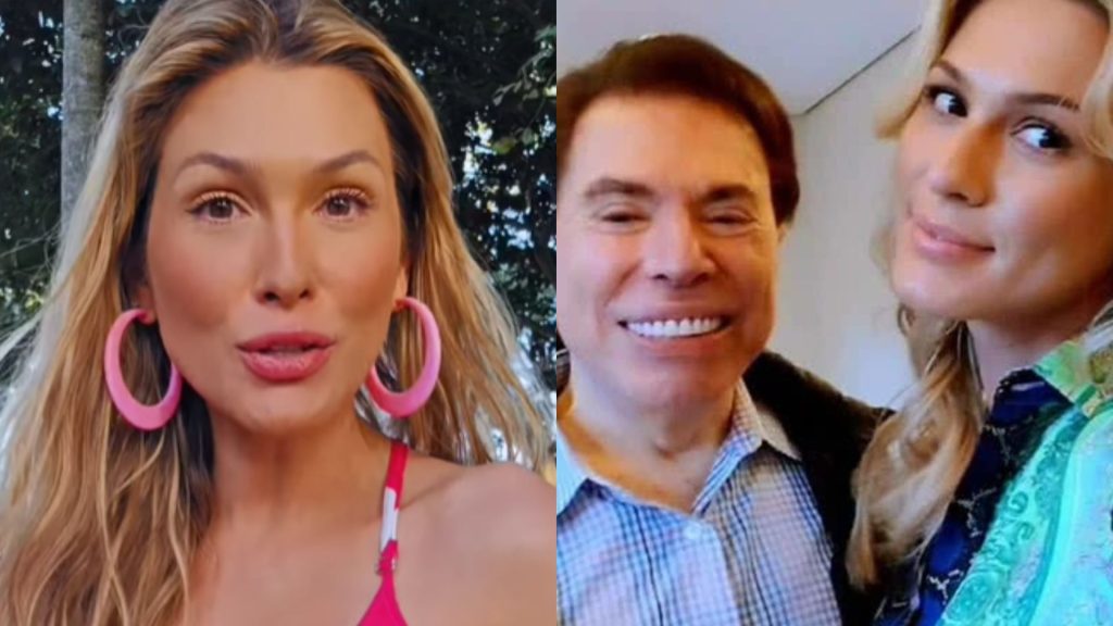 Lívia Andrade e Silvio Santos - Reprodução/Instagram