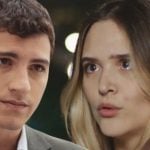 Murilo e Electra em 'Família é Tudo' - Reprodução/TV Globo