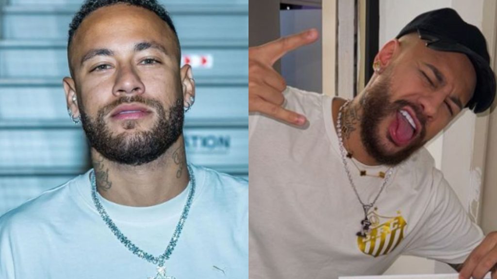 Neymar e o sosia, Eigon - Reprodução/Instagram