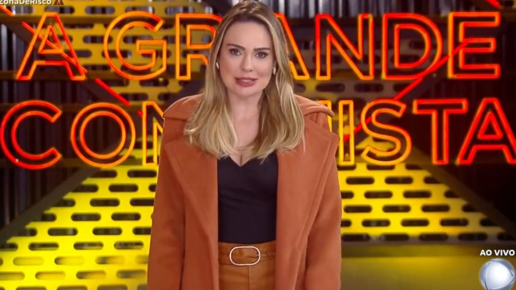 Rachel Sheherazade, apresentadora de 'A Grande Conqusita 2' - Reprodução/Playplus