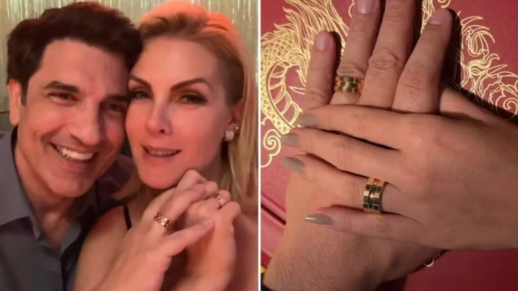 Ana Hickmann e Edu Guedes