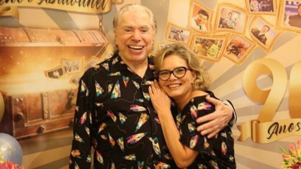 Cintia Abravanel e Silvio Santos - Reprodução/Instagram